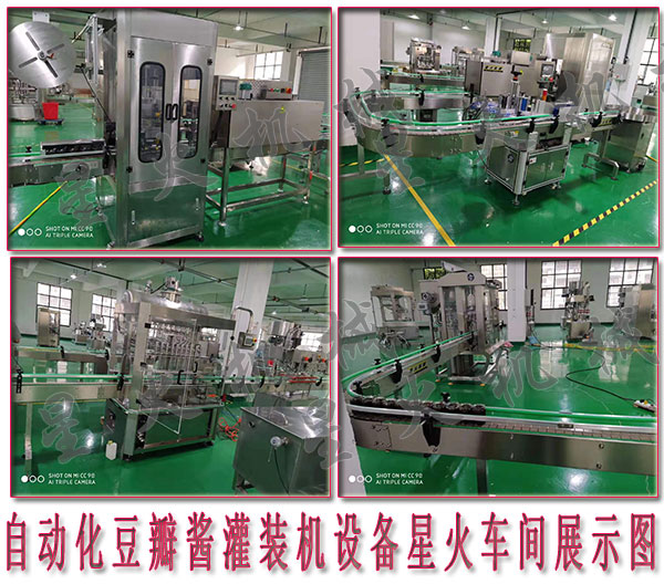 豆瓣醬流水線設備,自動化豆瓣醬流水線設備
