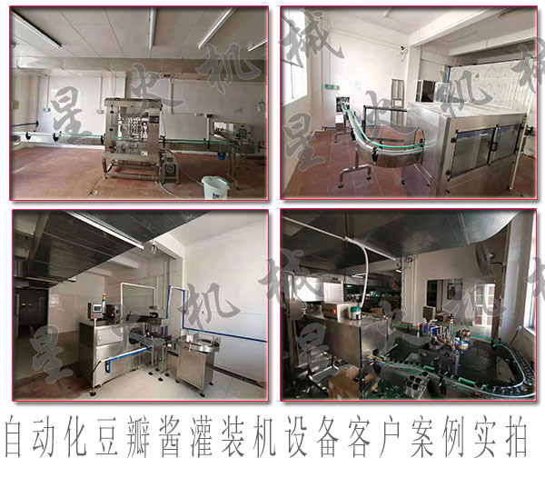 豆瓣醬流水線設備,自動化豆瓣醬流水線設備