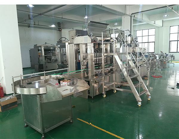  花生醬灌裝機生產設備，花生醬加工生產線設備