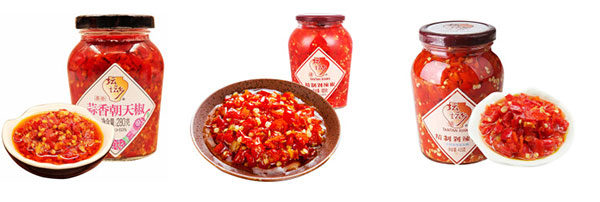 剁辣椒自動化灌裝機設備,全自動剁辣椒灌裝生產線