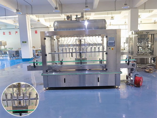 十二頭定量液體灌裝機