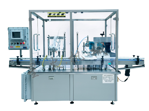 全自動灌裝旋蓋一體機