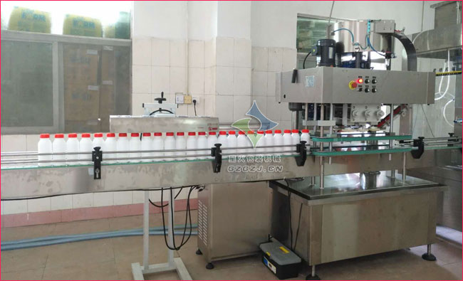 全自動葉面肥灌裝機,水劑農藥自動灌裝生產線