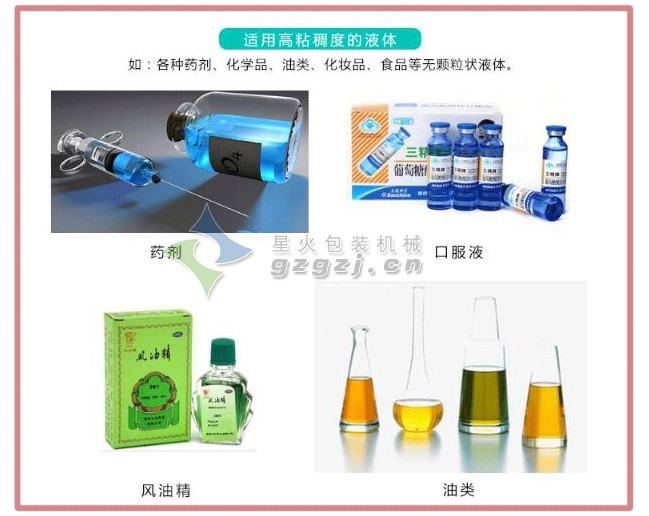 磁力泵灌裝機灌裝樣品