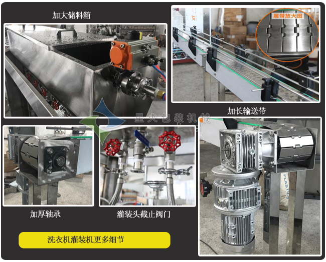 洗滌劑灌裝機更多細節