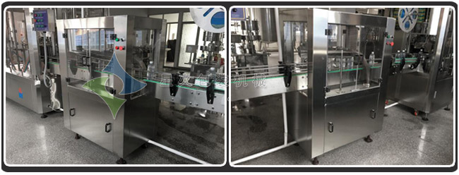 洗衣液灌裝機車間實拍