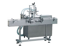 雙頭全自動活塞式液體灌裝機 