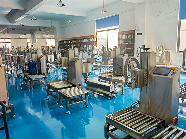 防爆電子稱重灌裝機流水線