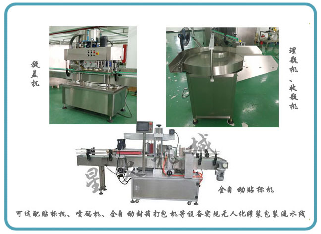 瓶裝粉劑灌裝生產線可選設備